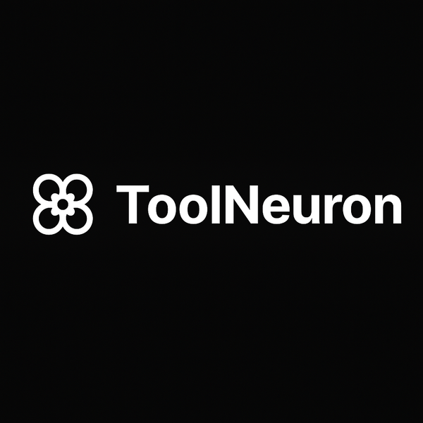 Your AI hub in Your Pocket: The Story Behind ToolNeuron